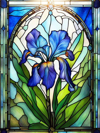Diamond Painting Kits of Flowers, Different Sizes Available in a Round or Rectangle Shape