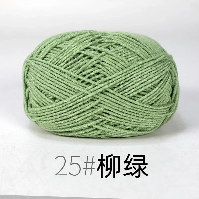 Organic Cotton Yarn 4ply - 1 Ball is 50g of Soft Yarn