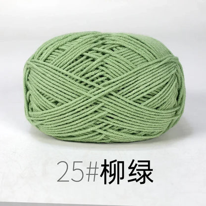 Organic Cotton Yarn 4ply - 1 Ball is 50g of Soft Yarn