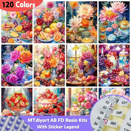 Fruit and Flowers Diamond Painting