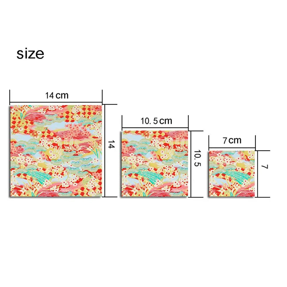 Japanese Style Decorative Flower  Scrapbook Paper