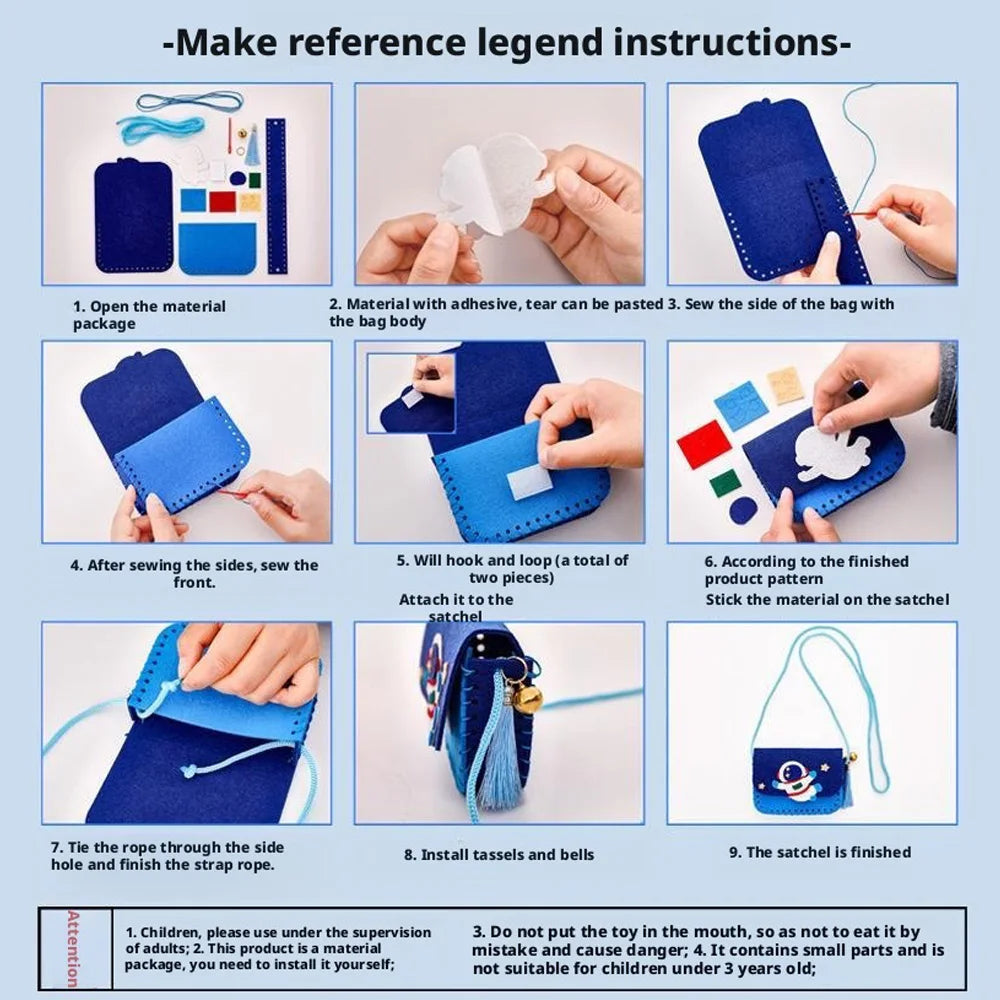 Felt Bag Sewing Kit