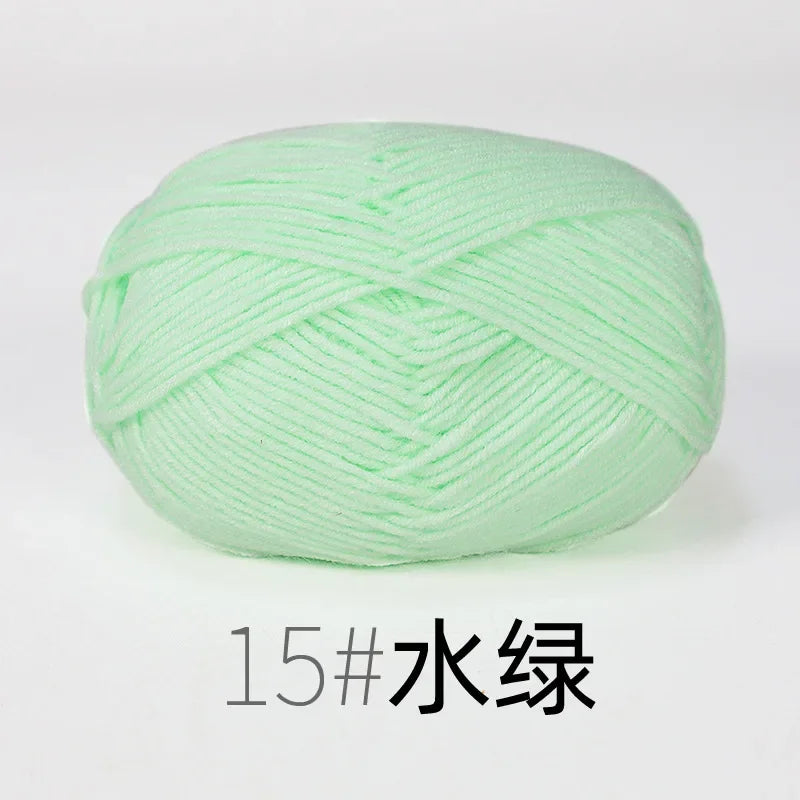 Organic Cotton Yarn 4ply - 1 Ball is 50g of Soft Yarn