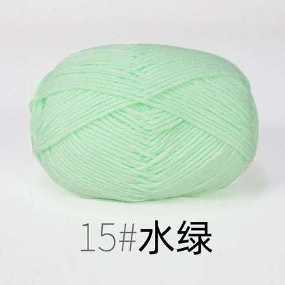 Organic Cotton Yarn 4ply - 1 Ball is 50g of Soft Yarn