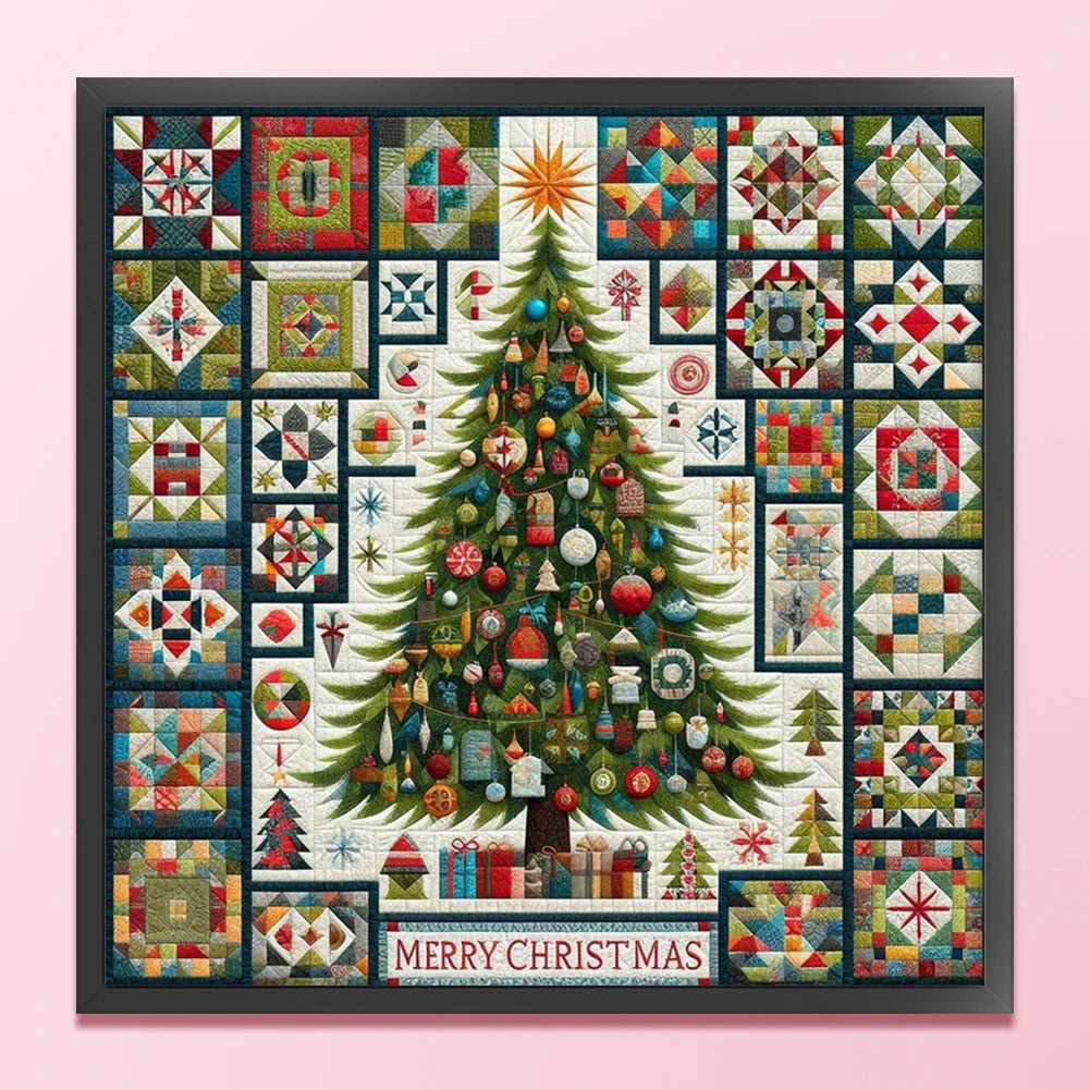 Xmas Tree Cross Stitch Kit