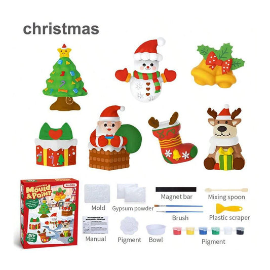 Kids Arts and Crafts Set Painting Kit - Christmas