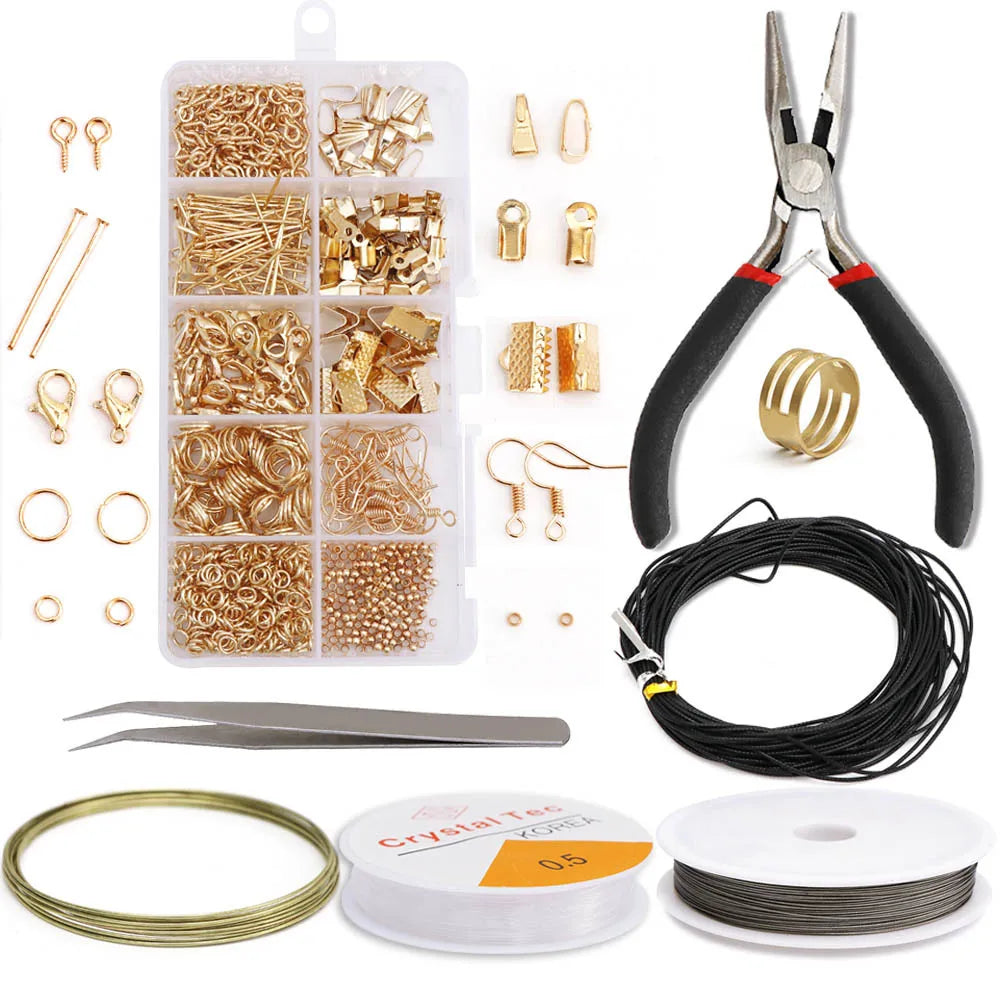 Jewelry Making Starter Kit for Earrings and Necklaces