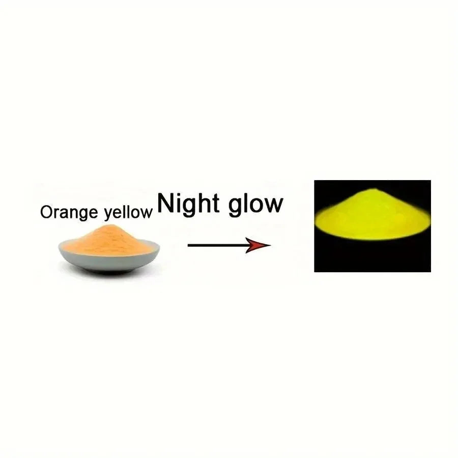 Luminous Powder Pigment for Candle Making - glows in the dark