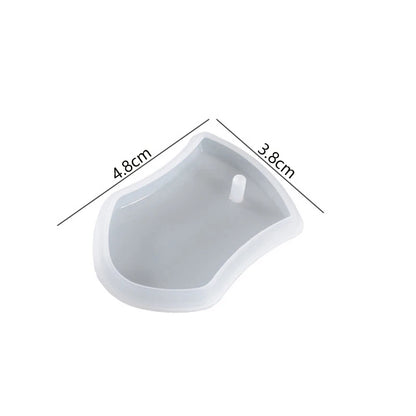 Keychain or Pendant Silicone Mold for Epoxy Resin