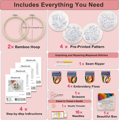 Beginner Embroidery Kit