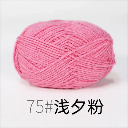 Organic Cotton Yarn 4ply - 1 Ball is 50g of Soft Yarn