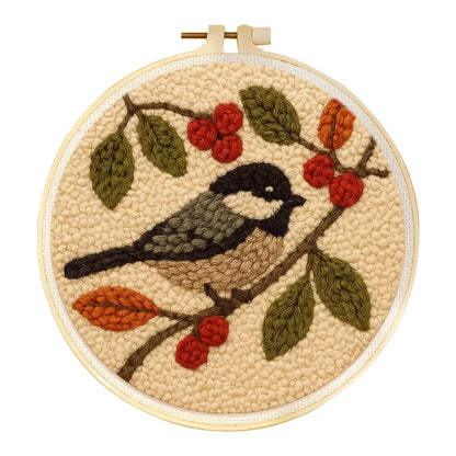Punch Needle Embroidery Kit - Variety of Birds