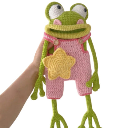 Big Mouthed Frog Crochet Kit