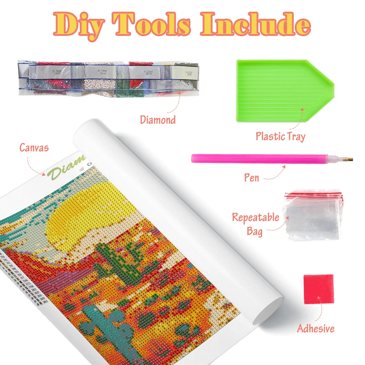 Dragon Diamond Painting Kit