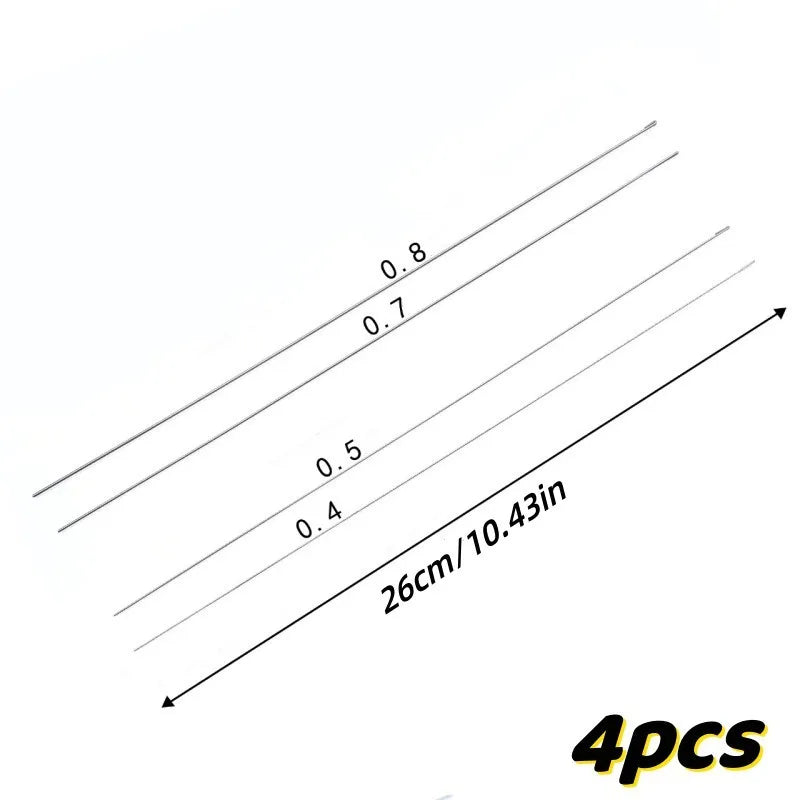 Stainless Steel Bead Threading Needle