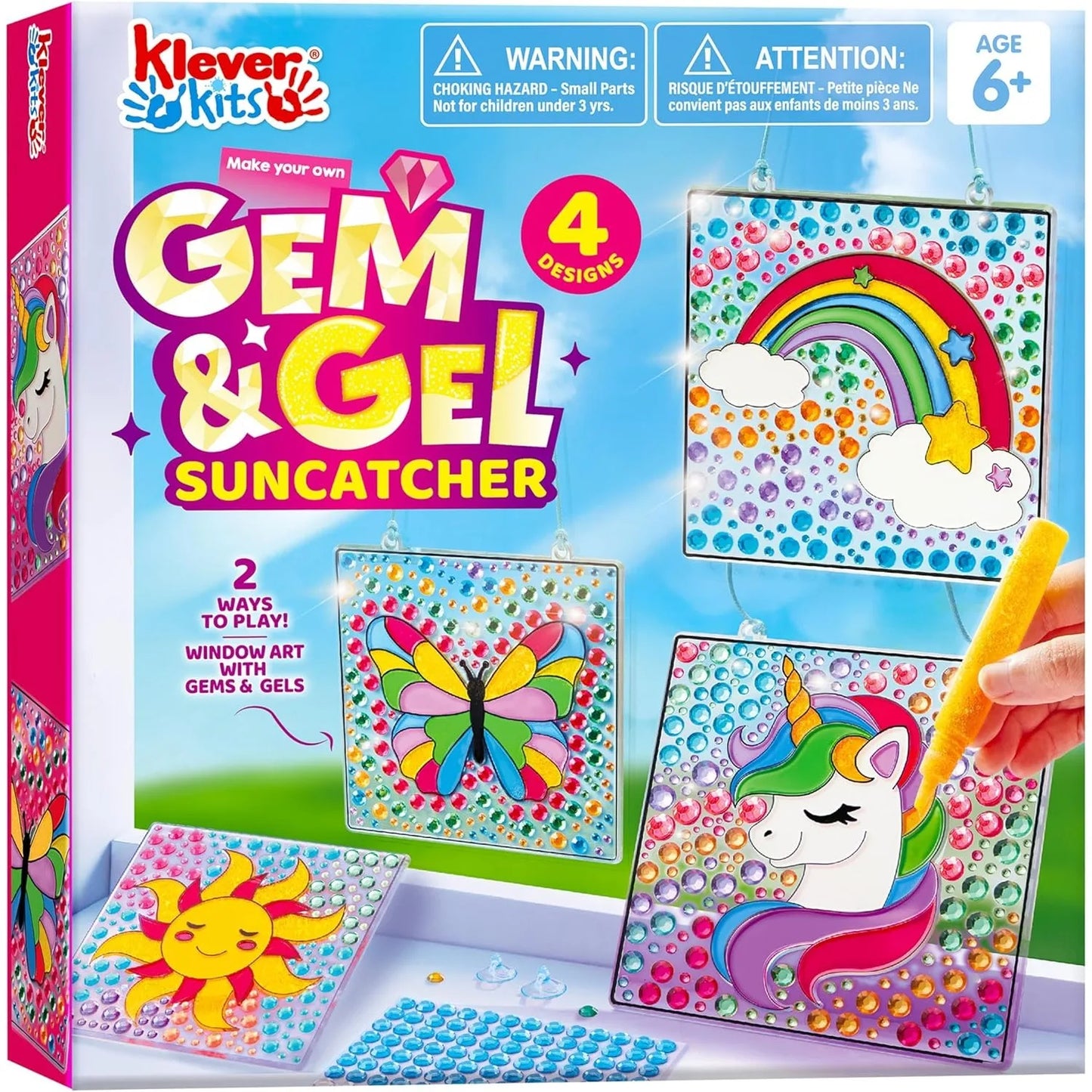 Window Art - Gems and Gels SunCatchers, Arts & Crafts for Kids
