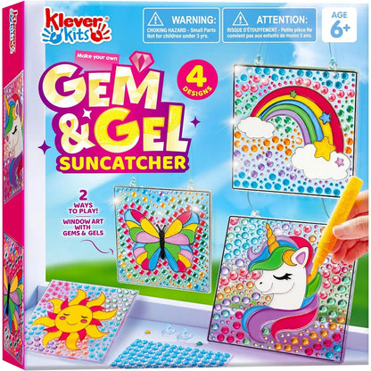Window Art - Gems and Gels SunCatchers, Arts & Crafts for Kids