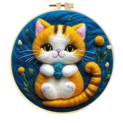 Cute Dogs and Cats Needle Felting Kits