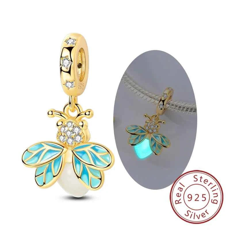 11 Different Sterling Silver Charms and Beads