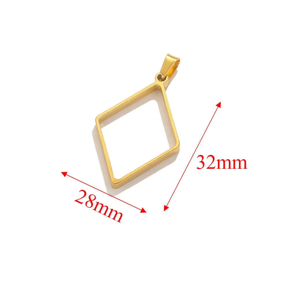 Variety of Charm or Pendant Frame Molds for UV Resin