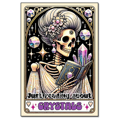 Diamond Art Painting Kit - Skeleton Ladies - Halloween Themes