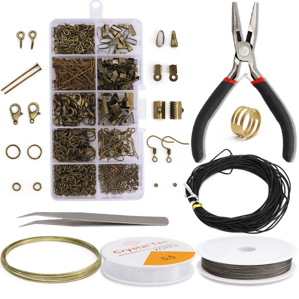 Jewelry Making Starter Kit for Earrings and Necklaces
