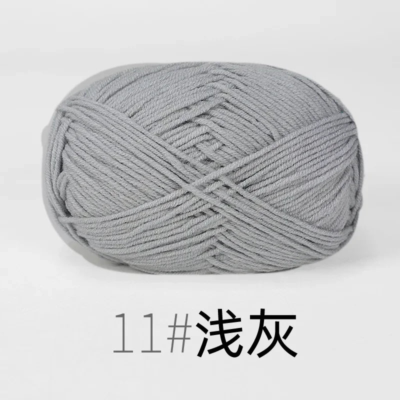 Organic Cotton Yarn 4ply - 1 Ball is 50g of Soft Yarn