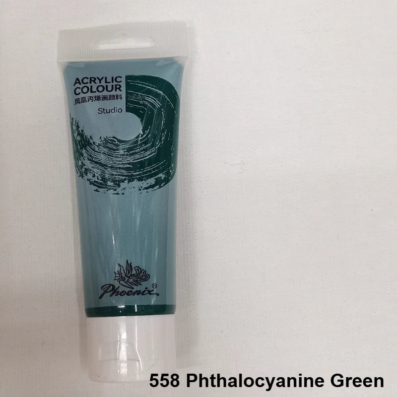 75ml Acrylic Paint Rich Pigments for Canvas. Wood, Watercolor or Multimedia Paper
