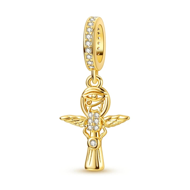 16 Sterling Silver Original Charm Pendant Beads