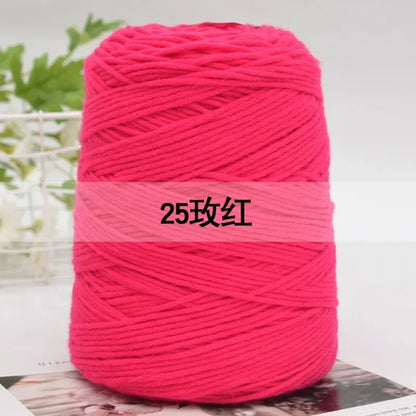 1000g 8-strand 100% Milk Cotton Yarn