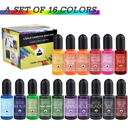 Candle Making Dyes - Sets of 16, 24, or 30 Colors