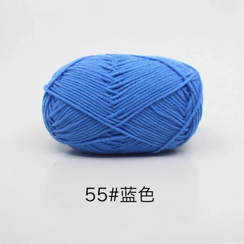 Organic Cotton Yarn 4ply - 1 Ball is 50g of Soft Yarn