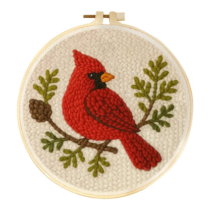 Punch Needle Embroidery Kit - Variety of Birds
