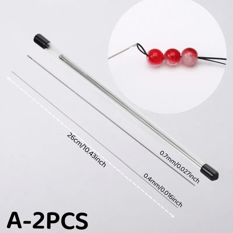 Stainless Steel Bead Threading Needle