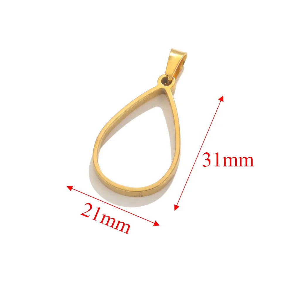 Variety of Charm or Pendant Frame Molds for UV Resin