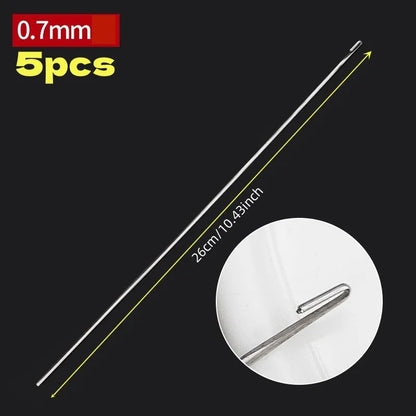 Stainless Steel Bead Threading Needle