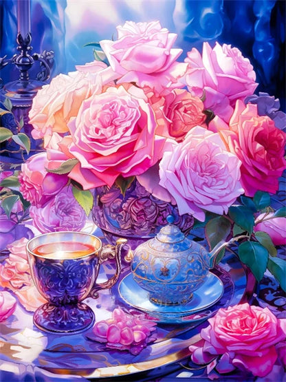 Fruit and Flowers Diamond Painting