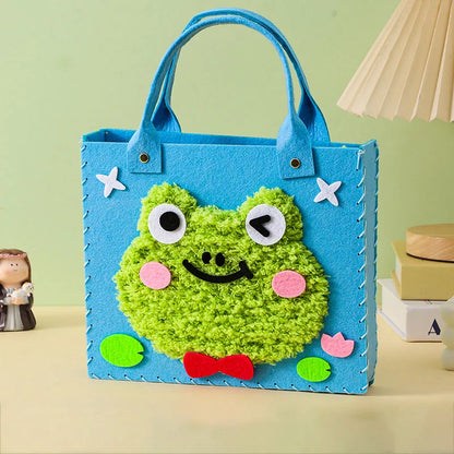 Felt Animal Bag Set for Beginners - Learn to Sew