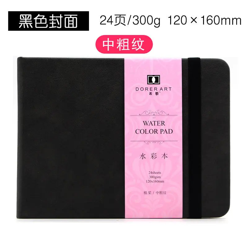 Watercolor Notebook, Medium Texture Watercolor Paper 300g