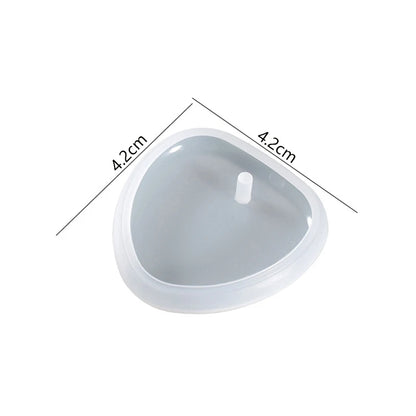Keychain or Pendant Silicone Mold for Epoxy Resin