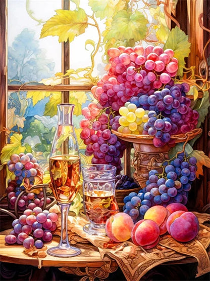Fruit and Flowers Diamond Painting