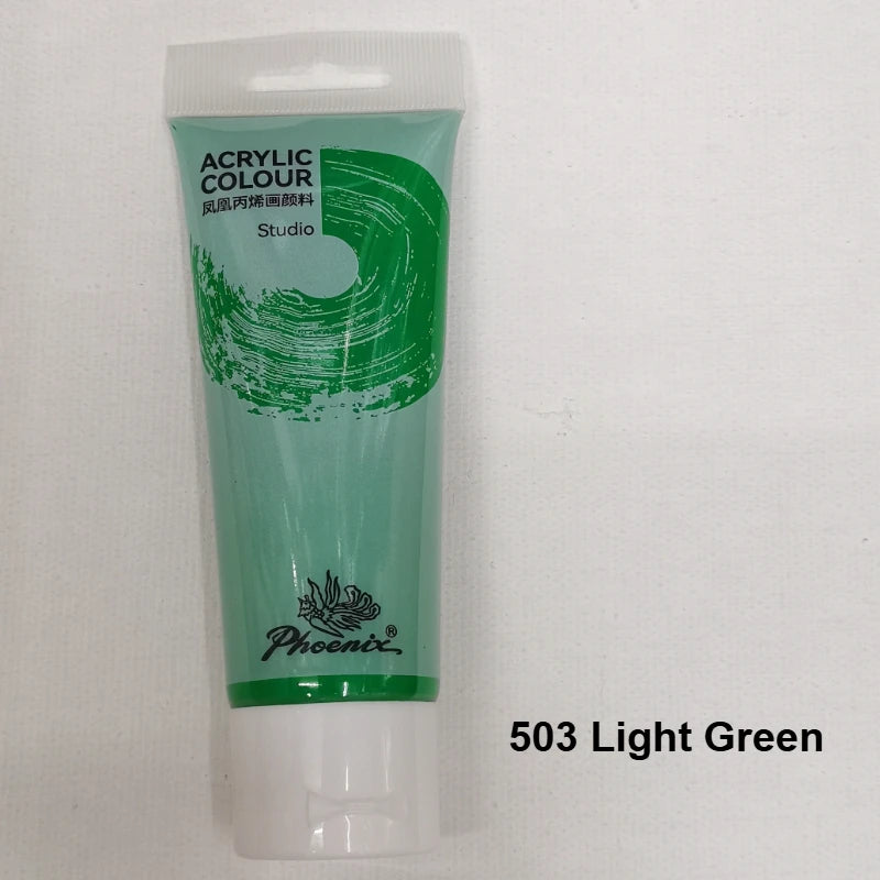 75ml Acrylic Paint Rich Pigments for Canvas. Wood, Watercolor or Multimedia Paper