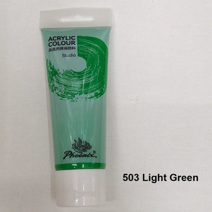 75ml Acrylic Paint Rich Pigments for Canvas. Wood, Watercolor or Multimedia Paper