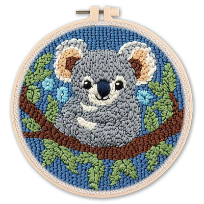 Cute Animal Punch Needle Kits  - Easy for Beginners