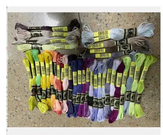 35 Colors of Cotton Embroidery Thread