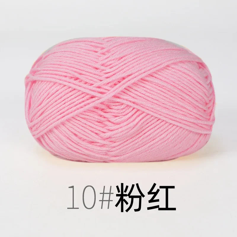 Organic Cotton Yarn 4ply - 1 Ball is 50g of Soft Yarn