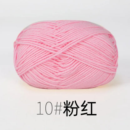 Organic Cotton Yarn 4ply - 1 Ball is 50g of Soft Yarn