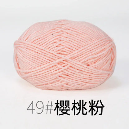 Organic Cotton Yarn 4ply - 1 Ball is 50g of Soft Yarn