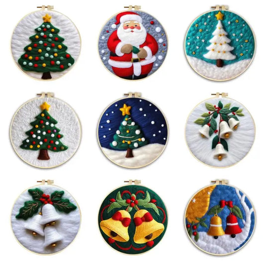 Christmas Wool Felting Kits