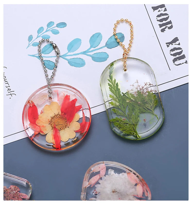 Keychain or Pendant Silicone Mold for Epoxy Resin